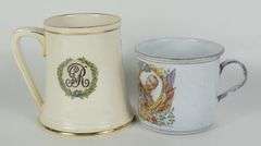 2 ENGLISH ROYALTY MUGS