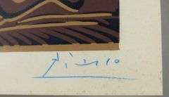 HAND-SIGNED PABLO PICASSO PRINT