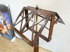 RARE VICTORIAN DOUBLE-SIDED MUSIC STAND