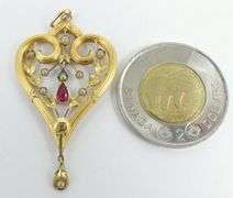 ANTIQUE GOLD PENDANT