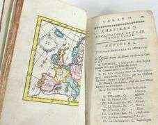 RARE FRENCH ATLAS FROM 1780