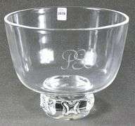 STEUBEN CRYSTAL BOWL