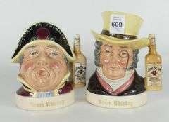 2 DOULTON WHISKEY JUGS