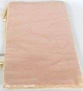 HAND-PAINTED SILK BOOK COVER