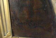 IMPORTANT OIL ON CANVAS BY EVA BRADSHAW