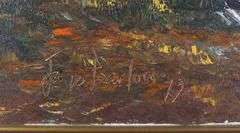 JANE BARLOW OIL ON CANVAS