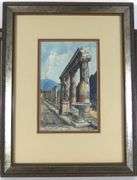 PAIR WATERCOLOURS BY MARIA CIRILLO