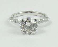 TWO-CARAT DIAMOND SOLITAIRE RING