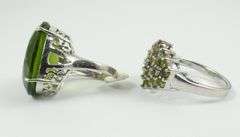 2 GEMSTONE RINGS