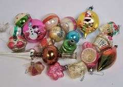 VINTAGE CHRISTMAS ORNAMENTS