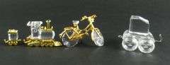 6 SWAROVSKI MINIATURES