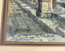 PAIR WATERCOLOURS BY MARIA CIRILLO