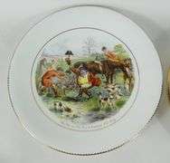 PAIR WEDGWOOD PICTURE PLATES