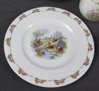 BUNNYKINS CHINA & TWO COMMEMORATIVE DISHES