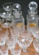 CRYSTAL DECANTERS AND GLASSES