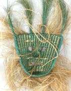 WOVEN & STRAW MASK
