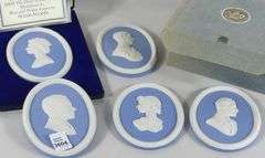 WEDGWOOD BRITISH ROYALTY PLAQUES