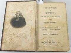 19TH CENTURY HYMNS BOOK