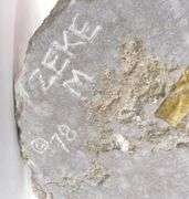 ZEKE M. SOAPSTONE CARVING