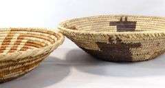 TWO INDIGENOUS BASKETS