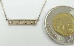 2 TIFFANY PENDANT NECKLACES