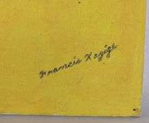 FRANCIS KAGIGE ACRYLIC