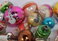 VINTAGE CHRISTMAS ORNAMENTS