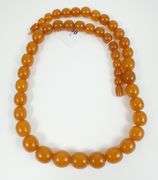 2 AMBER NECKLACES