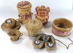 WOVEN BASKETS, ETC.