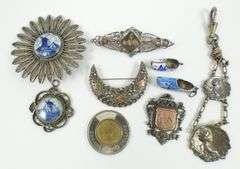 ANTIQUE & VINTAGE SILVER JEWELLERY