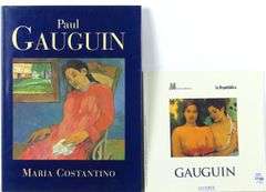 TWO ART VOLUMES: PAUL GAUGUIN