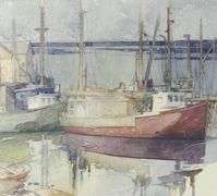 TWO SIGNED GARNET HAZARD PRINTS