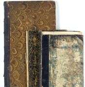 THREE ANTIQUE VOLUMES