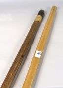 TWO LACROSSE STICKS