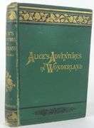 RARE EDITION ALICE'S ADVENTURES IN WONDERLAND