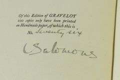 LTD. EDITION SIGNED "GRAVELOT"