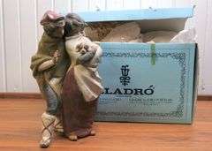 LLADRO "FACING THE WIND"