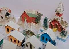 VINTAGE CHRISTMAS VILLAGE