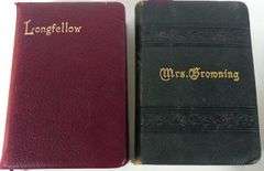 ANTIQUE POETRY BOOKS