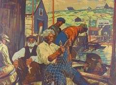 JOSEPH ERNEST SAMPSON SILKSCREEN