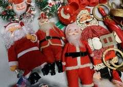 VINTAGE CHRISTMAS DECORATIONS