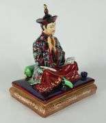 HAND-PAINTED FIGURINE