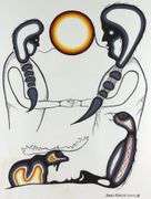 JAMES KAKEPETUM ACRYLIC