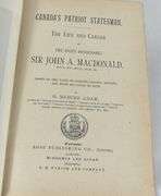 SIR JOHN A. MACDONALD: CANADA'S PATRIOT STATESMAN
