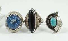 NAVAJO SCHOOL SILVER JEWELLERY