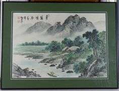 OIL, WATERCOLOUR, PRINT & JAPANESE SCROLL