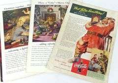 VINTAGE COCA-COLA ADS CIRCA 1940-1960