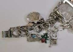 STERLING CHARM BRACELETS