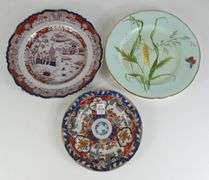 5 ANTIQUE PLATES & DISHES