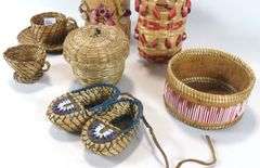 WOVEN BASKETS, ETC.